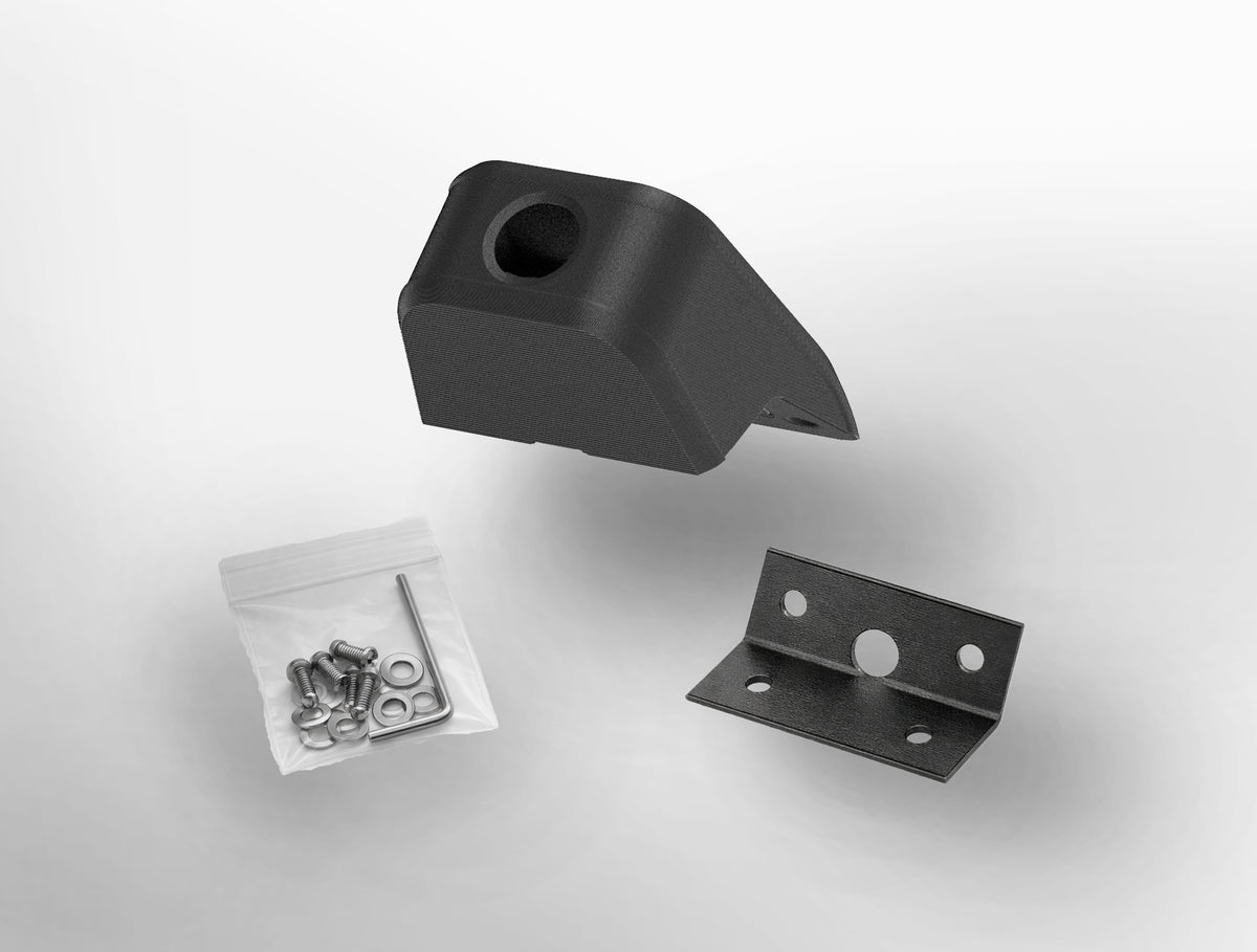 SmartCap camera housing kit with mounting bracket and hardware