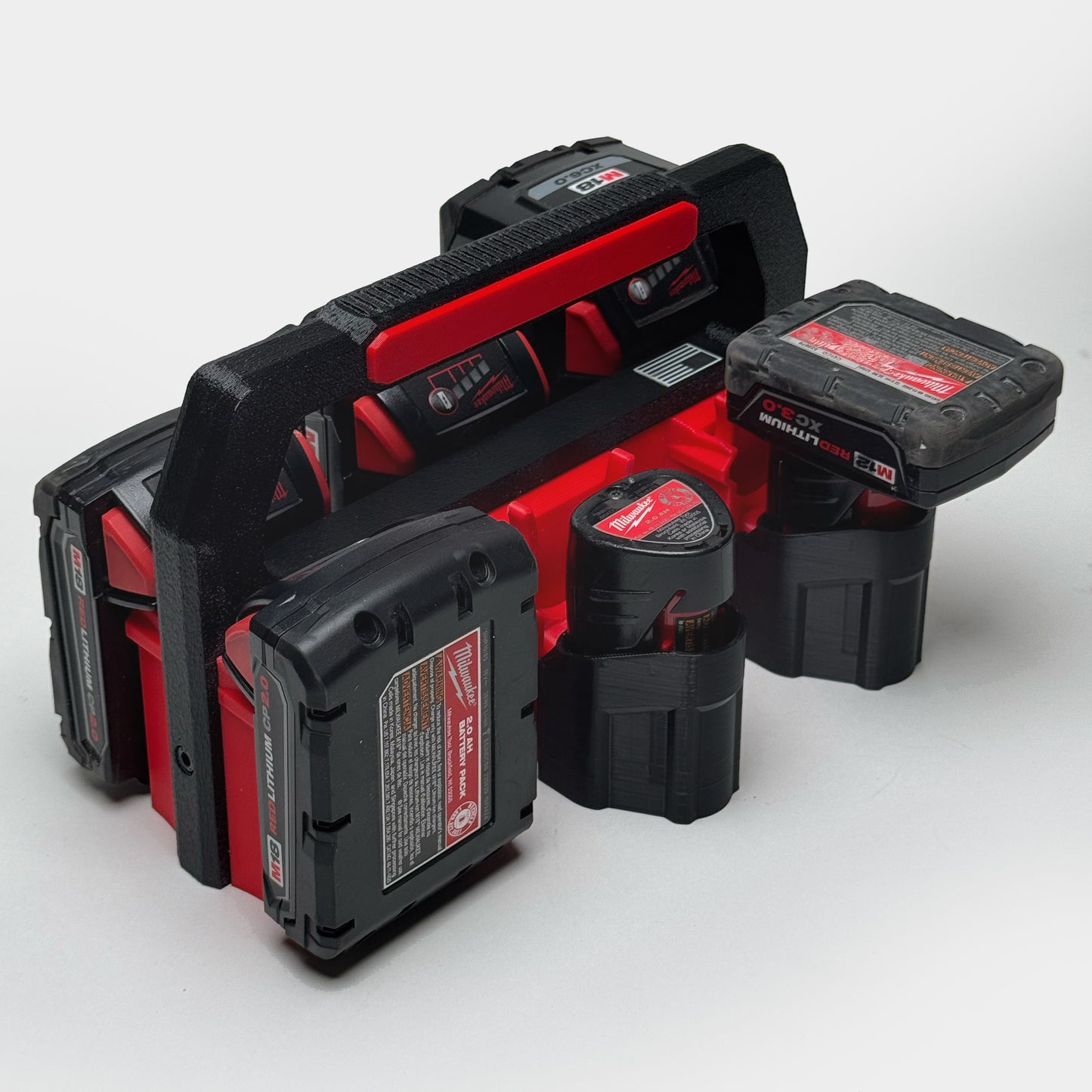 Milwaukee M12 Battery Holder Adapter for Charge Pack