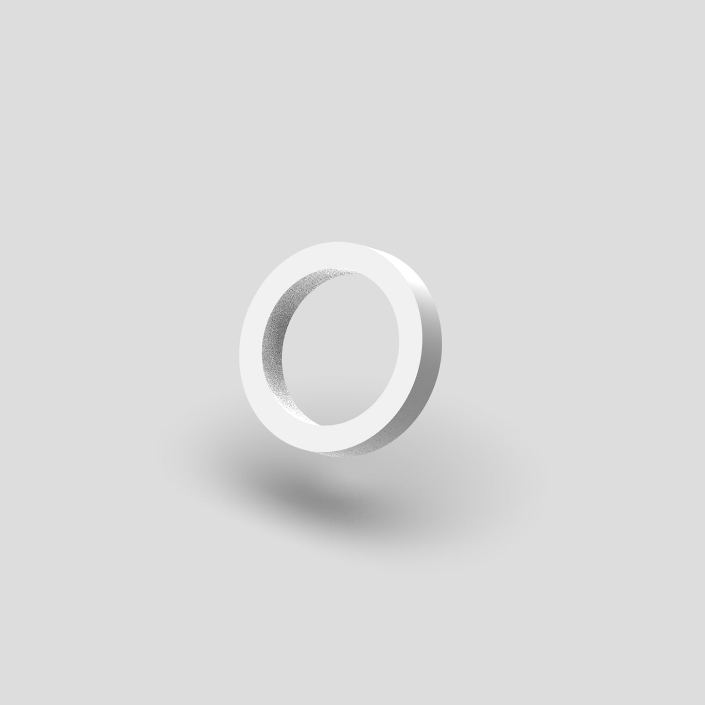 Side profile of freezer door hinge spacer WR1X1794 for GE refrigerators