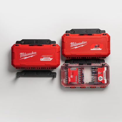 Milwaukee Gen 2 Drill Bit Box Wall Mounts (4 pack)