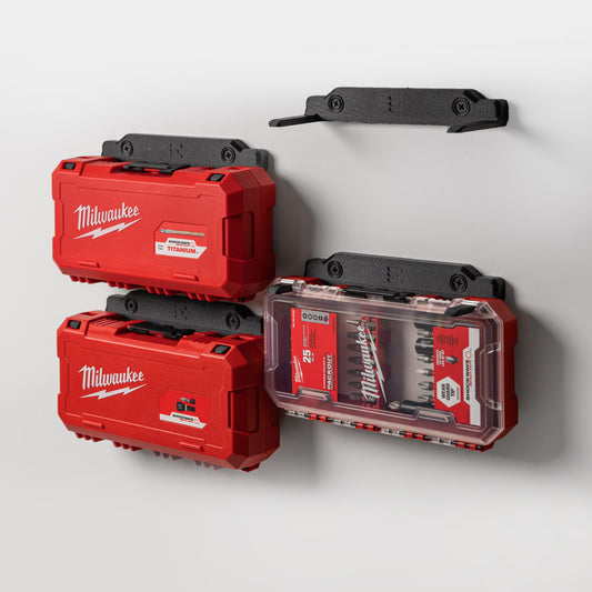 Milwaukee Gen 2 Drill Bit Box Wall Mounts (4 pack)