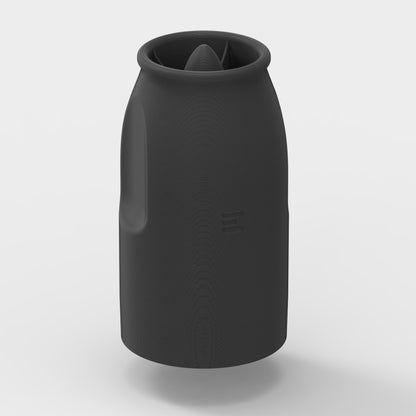 air concentrator nozzle for DeWalt blower in gray finish, front-facing