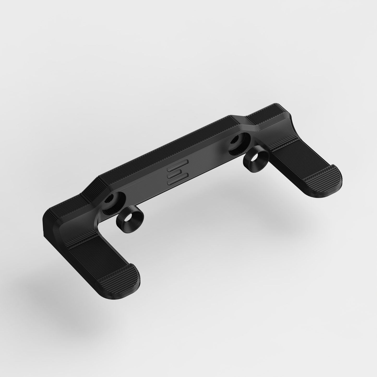 close-up of Milwaukee wall mount with integrated washer design for improved strength and durability