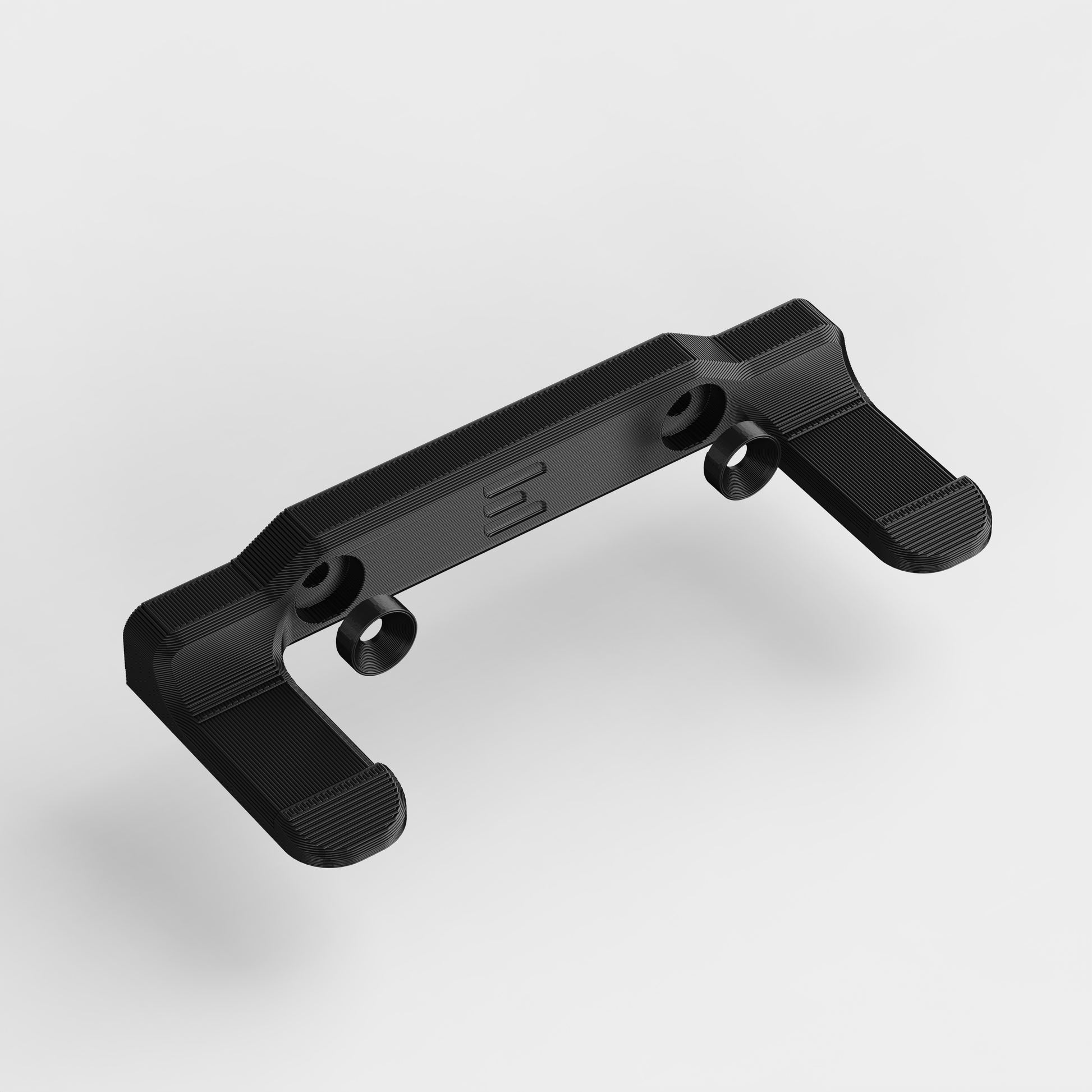 close-up of Milwaukee wall mount with integrated washer design for improved strength and durability