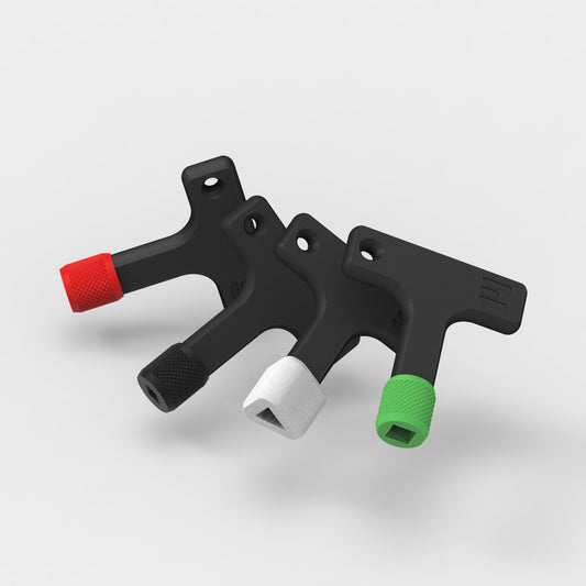 full Arbite shutoff key lineup with all available tip variants
